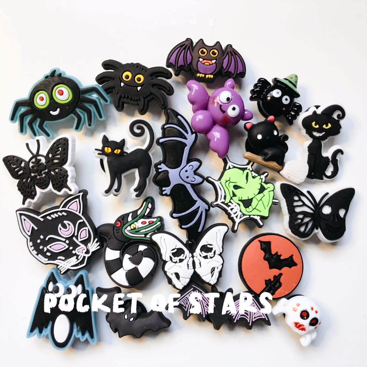 Sneaker&amp; Croc charm / jibbitz (H100-119) Halloween