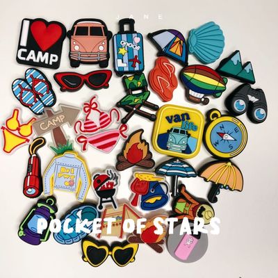 Sneaker&amp; Croc charm / jibbitz  (82-113 Camping)