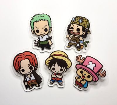 One Piece Acrylic Pin