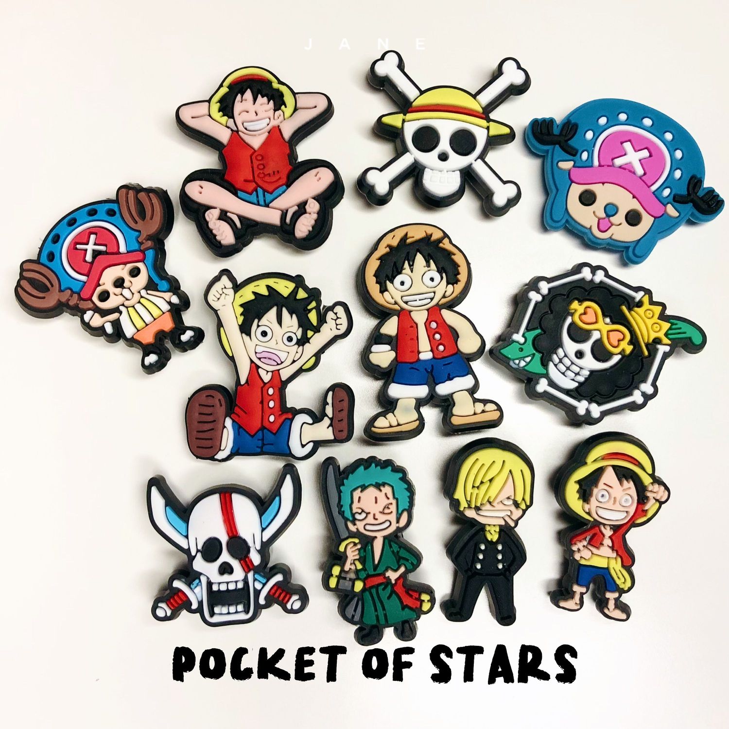 One Piece Charms for Crocs