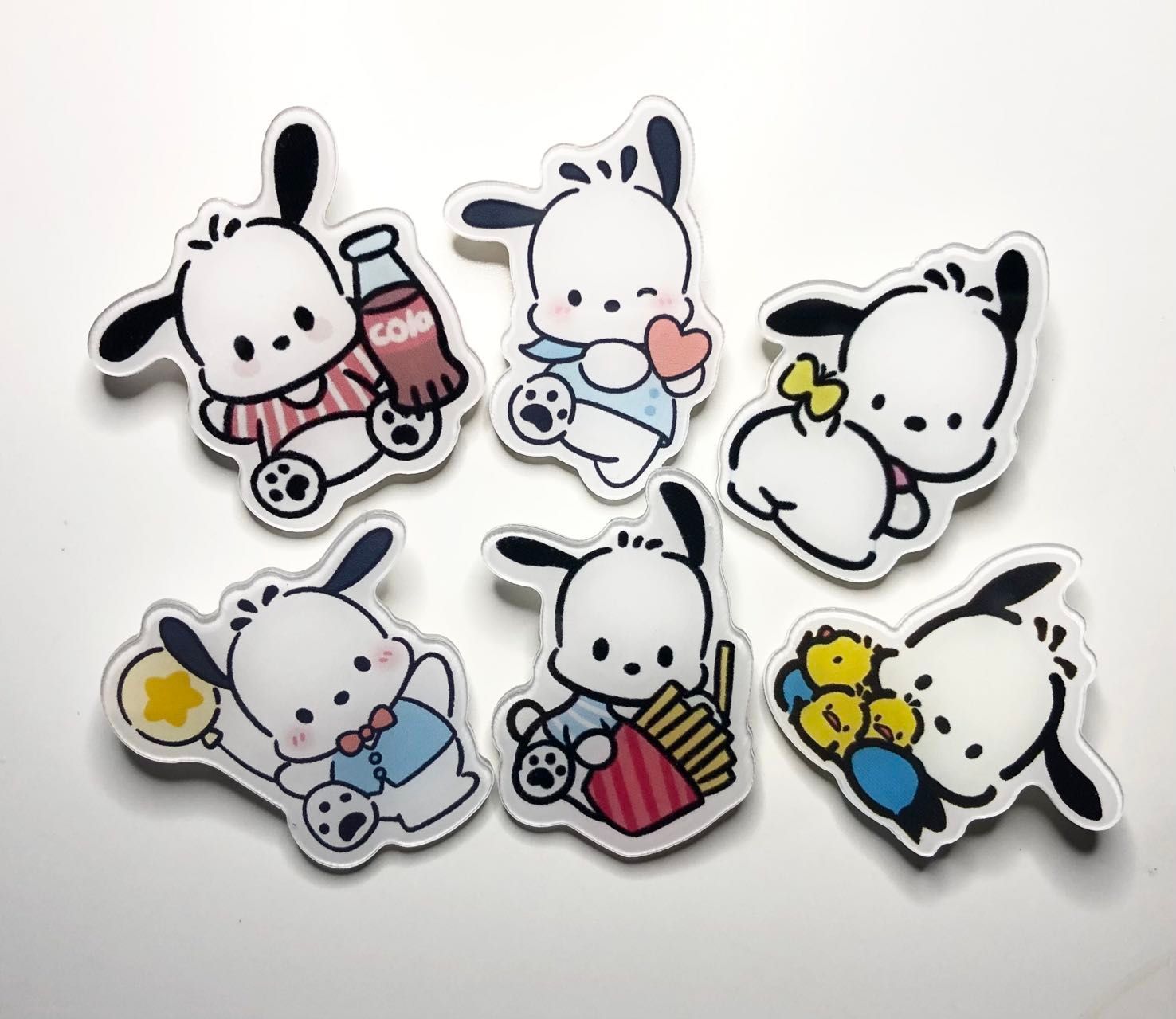 Pochacco Acrylic Pin