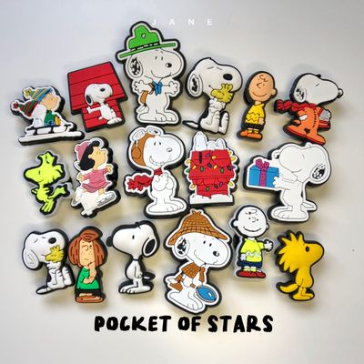 Peanut Snoopy Charms for Crocs