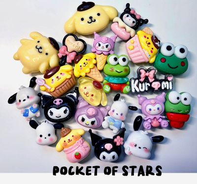 Sneake&amp; Croc charm / jibbitz - Cinnamoroll | Keroppi | Kurumi | Pochacco | Pompompurin