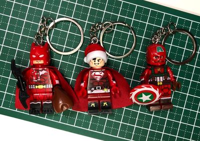 Christmas Ironman/Batman/Superman Key Chain