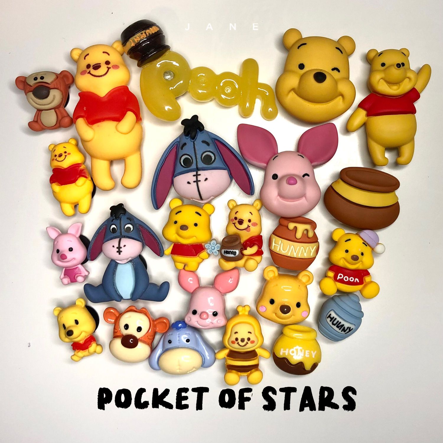Winne the Pool Charms for Crocs