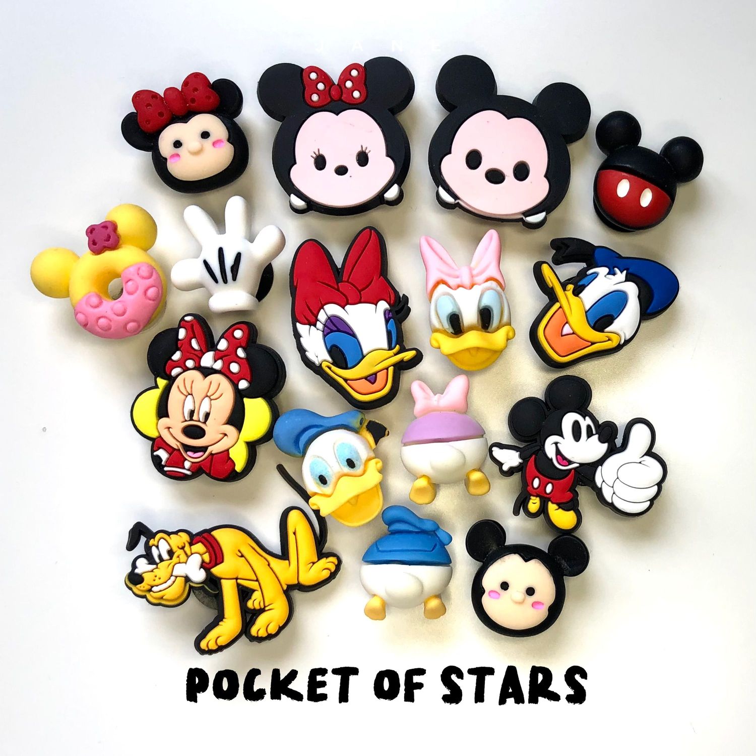 Sneaker&amp; Croc charm / jibbitz (Minnie, Mickey, Donald Duck, Goofy)