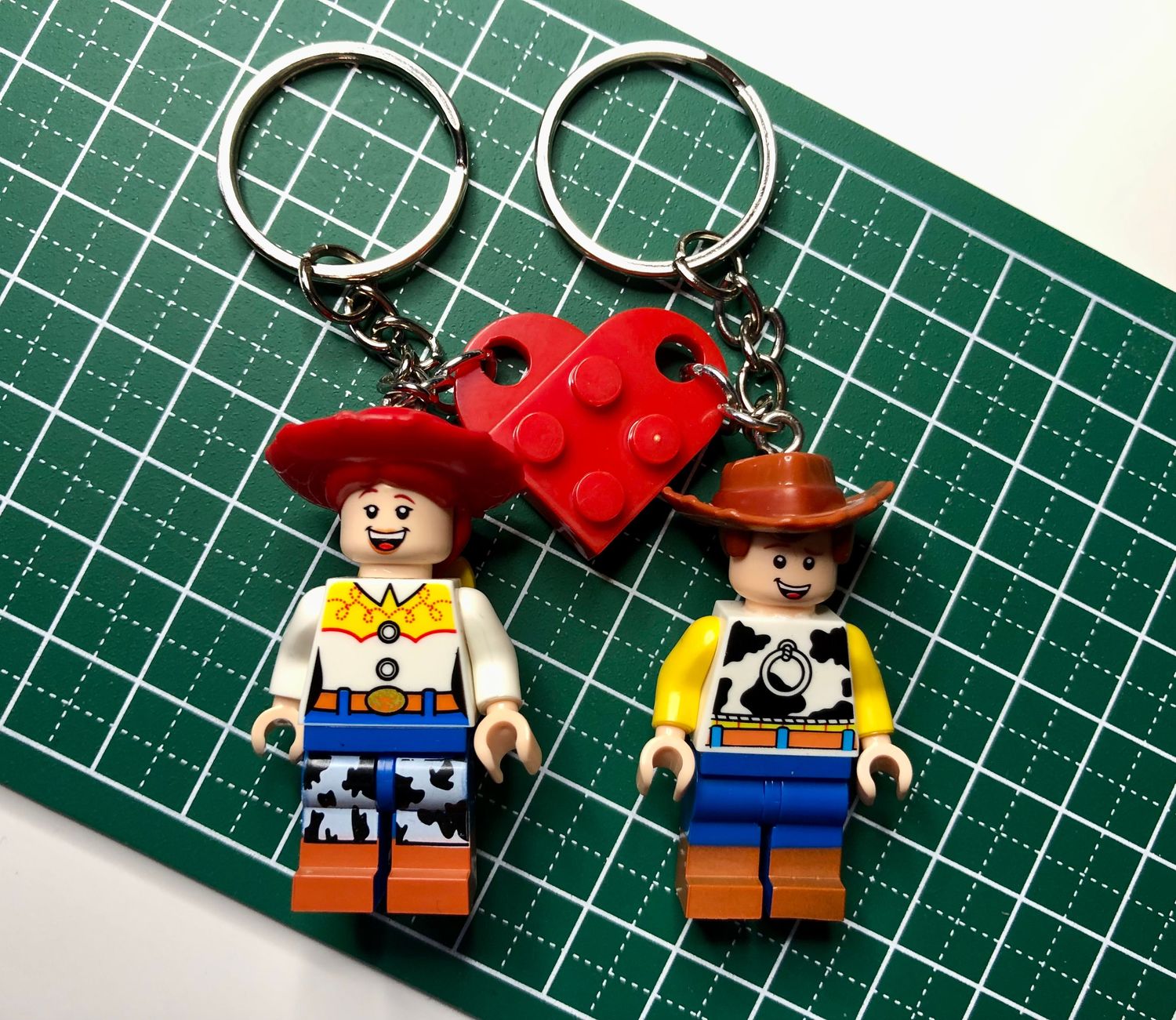 Woody and Jessie Couple Set Key Chain