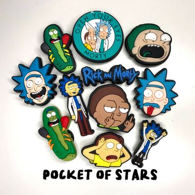 Rick and Morty Charms for Crocs