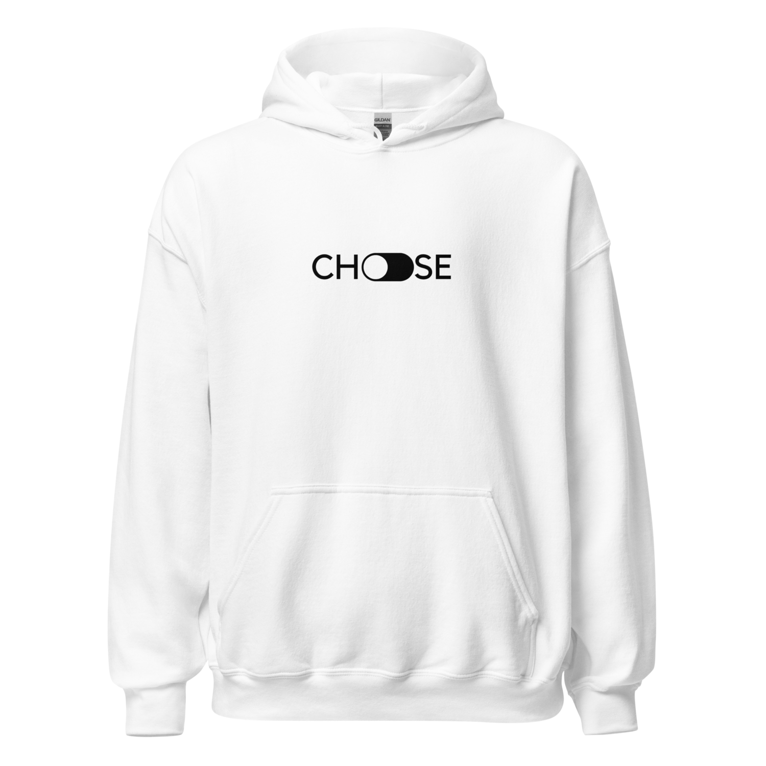 White Choose Hoodie