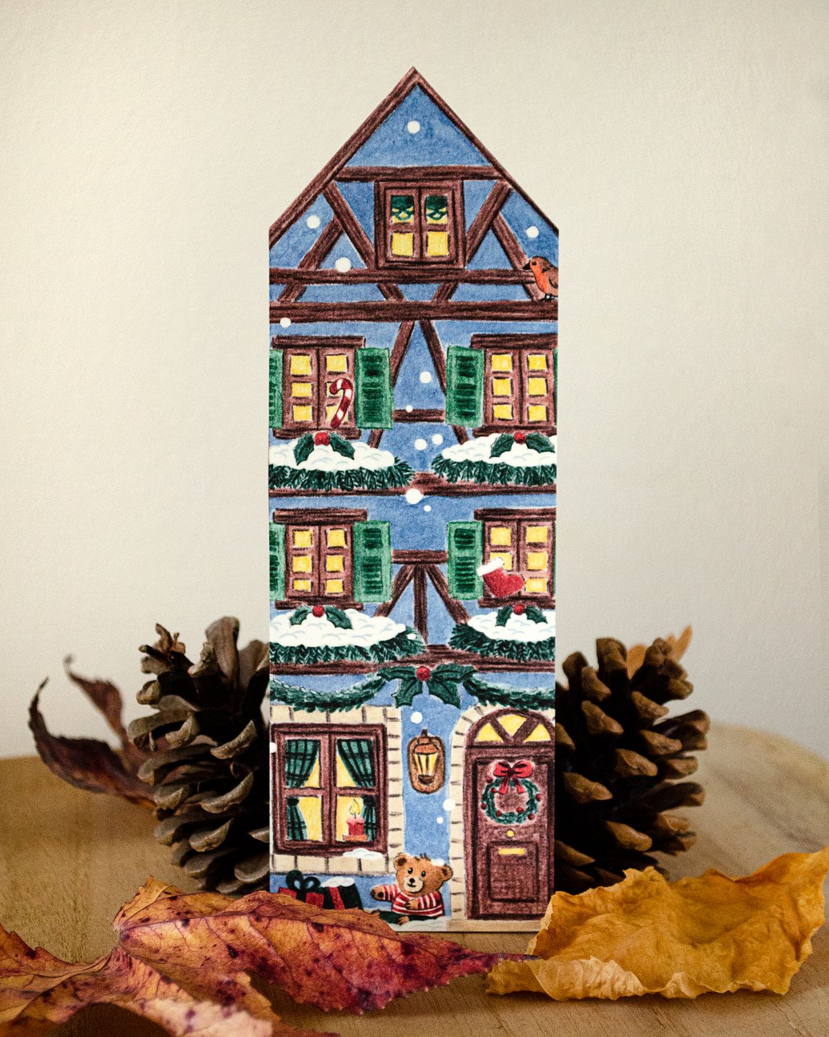 Marque page - Noël en Alsace 🥨