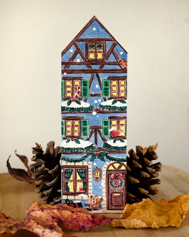 Marque page - Noël en Alsace 🥨