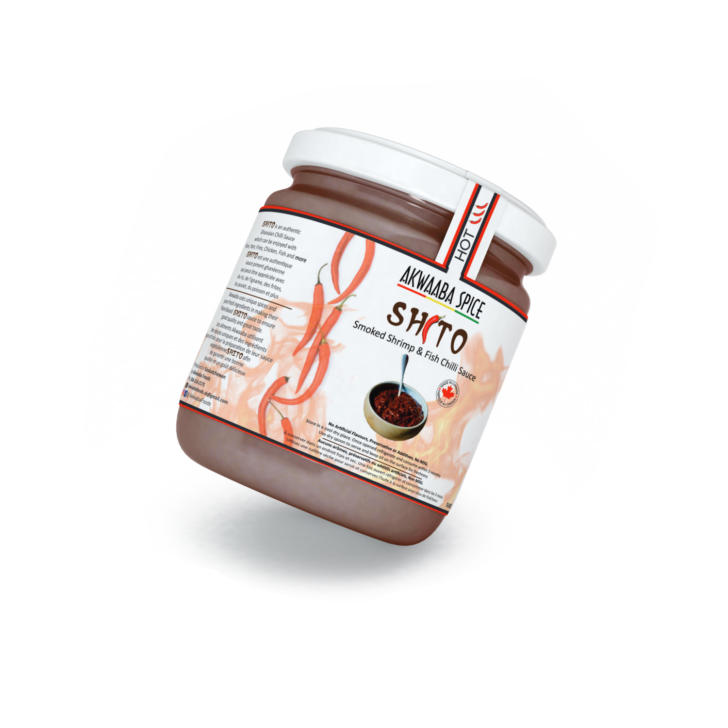 Akwaaba Spice Shito - Hot