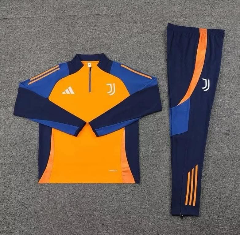 TUTA JUVENTUS ZIP CORTA TRAINING 24/25
