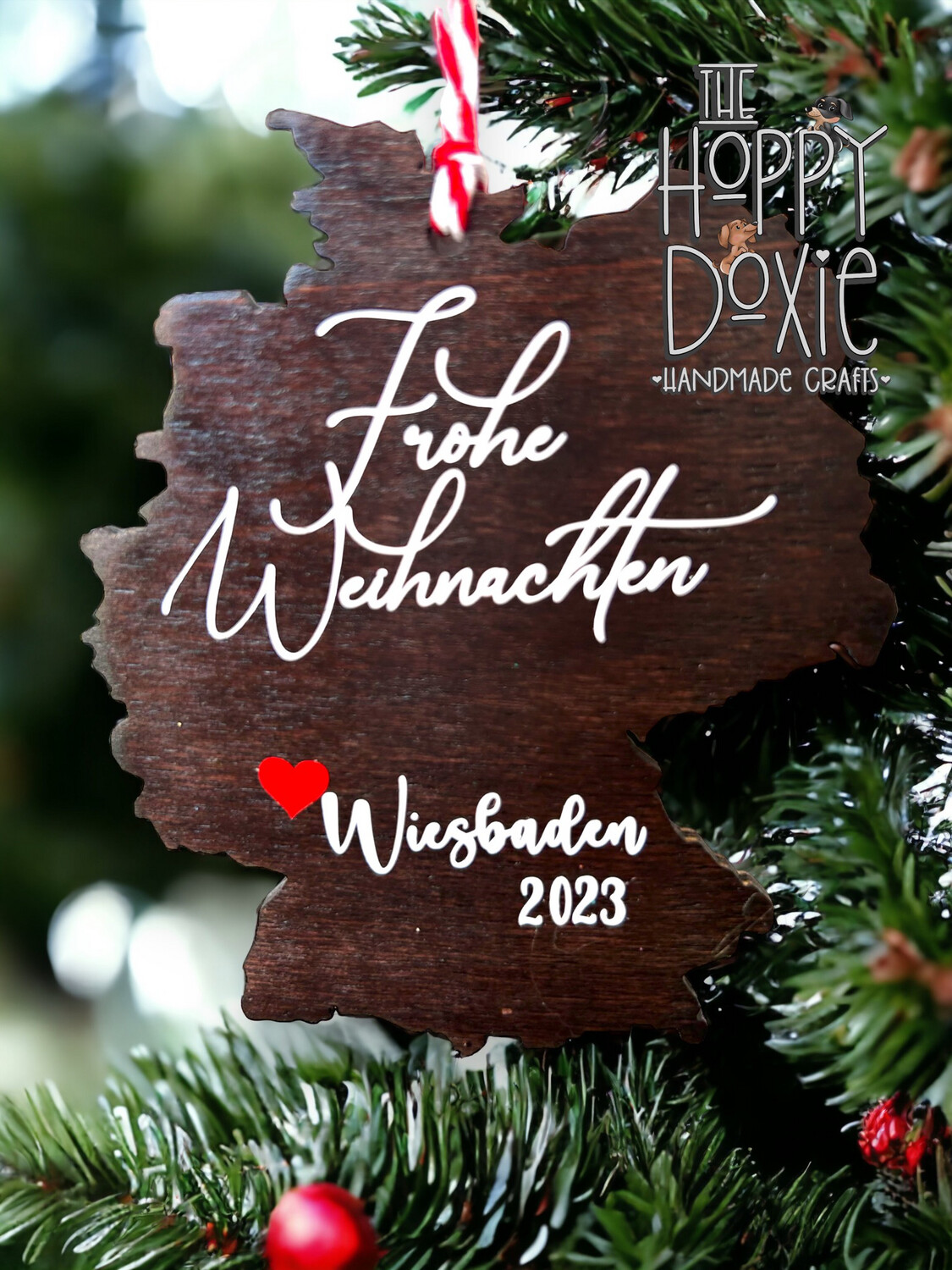 Germany Silhouette Ornament