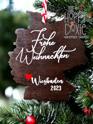 Germany Silhouette Ornament