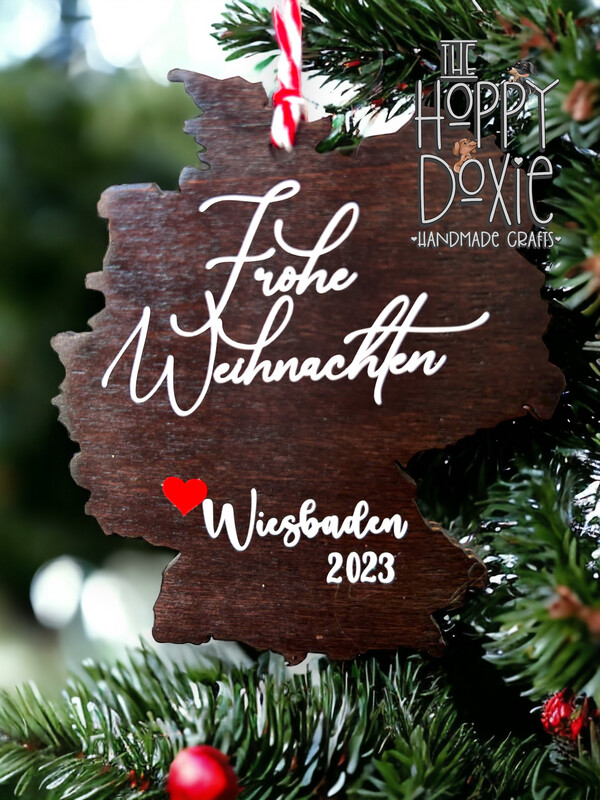 Germany Silhouette Ornament