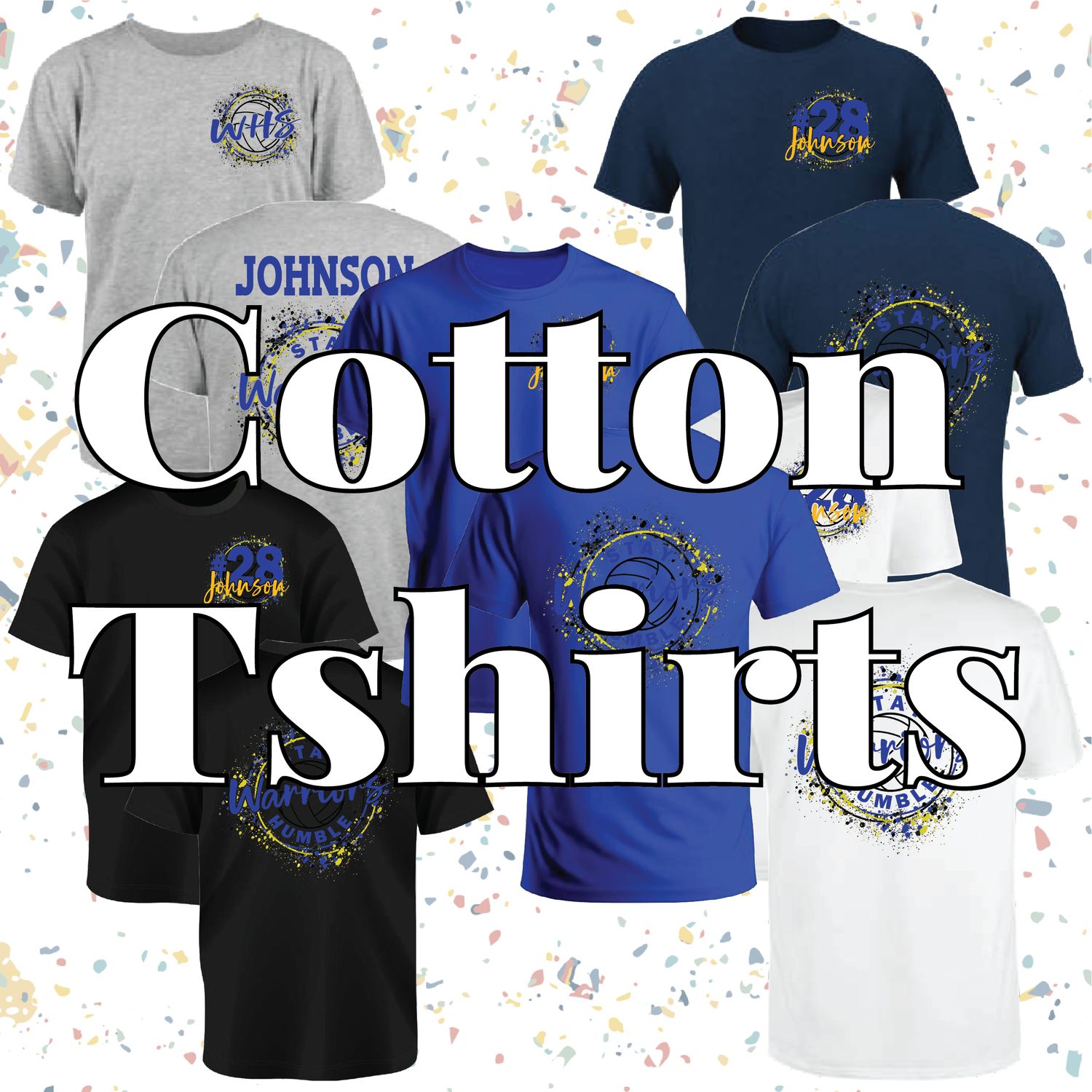 WHS Volleyball Spirit Wear: Cotton T-Shirt