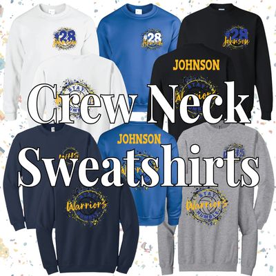 WHS Volleyball Spirit Wear: Crew Neck Sweatshirt