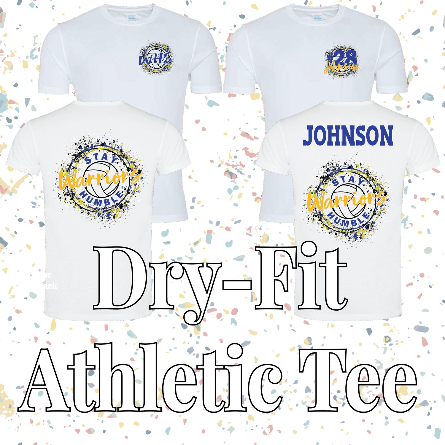 WHS Volleyball Spirit Wear: Dry-Fit Tshirt