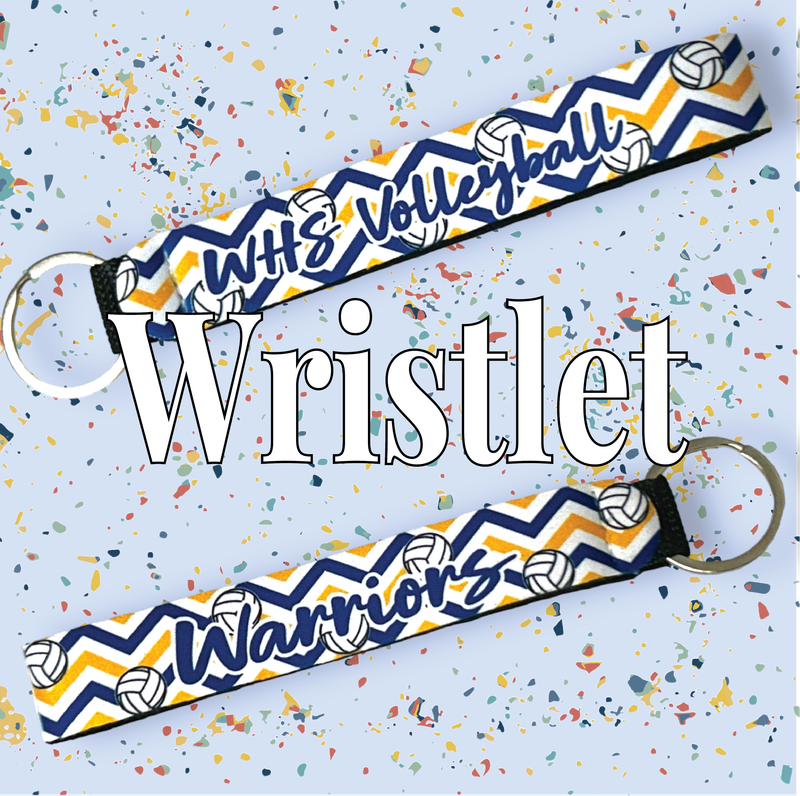 WHS Volleyball Spirit Wear: Wristlet