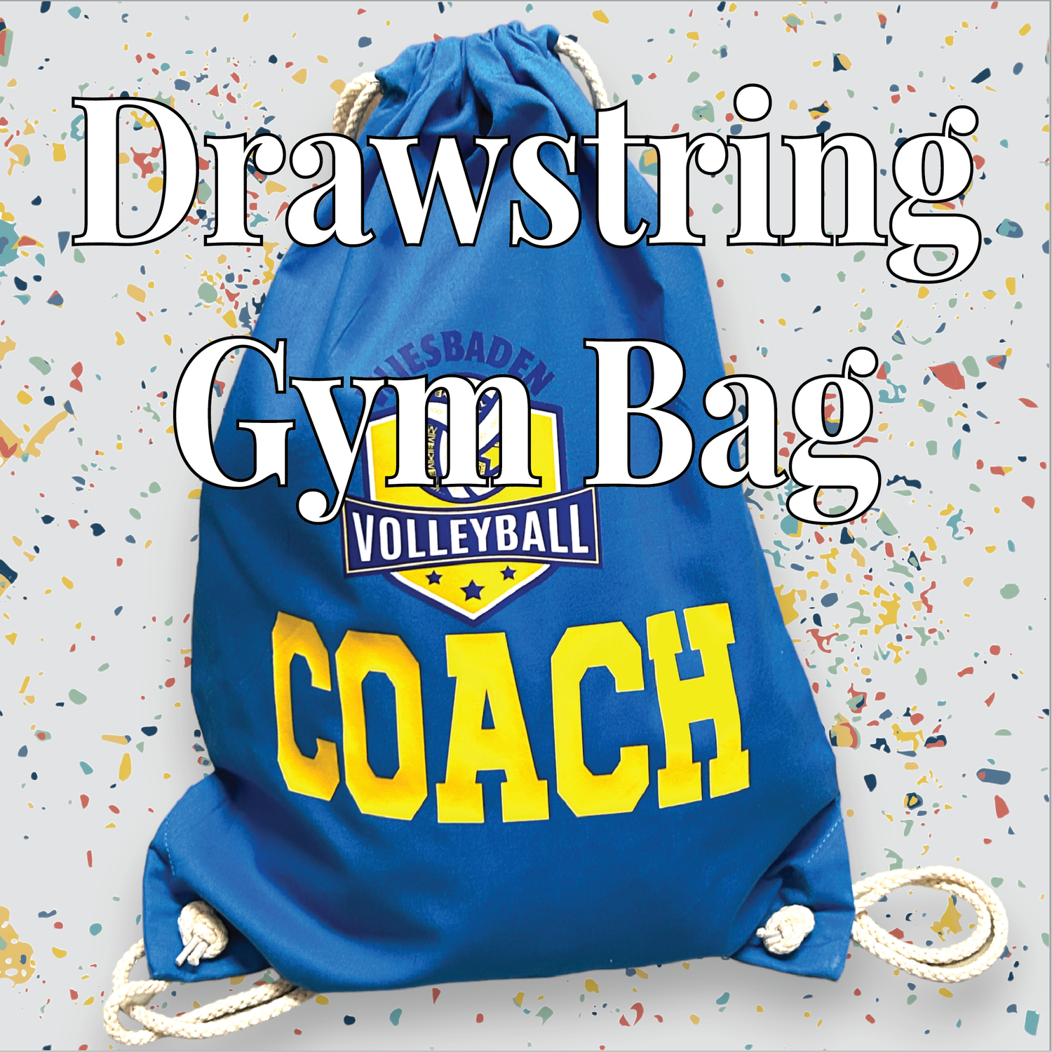 WHS Volleyball Spirit Wear: Drawstring Gym Bag