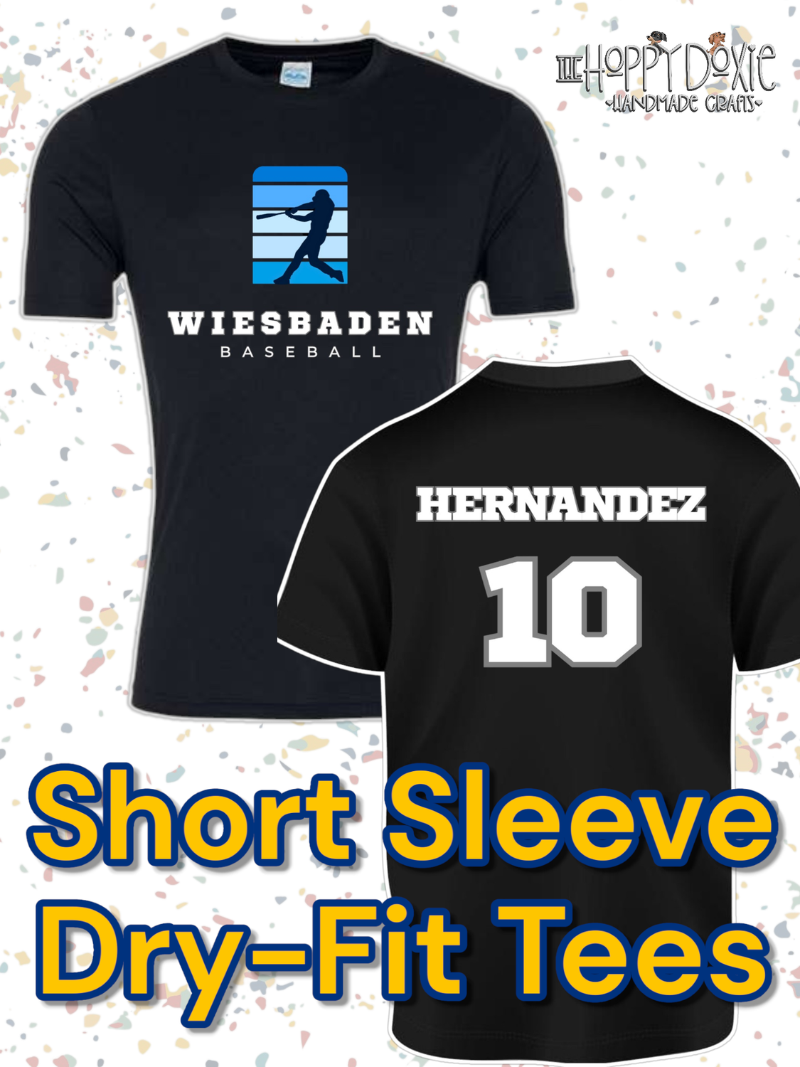 WHS Baseball - Black Short Sleeve Tee