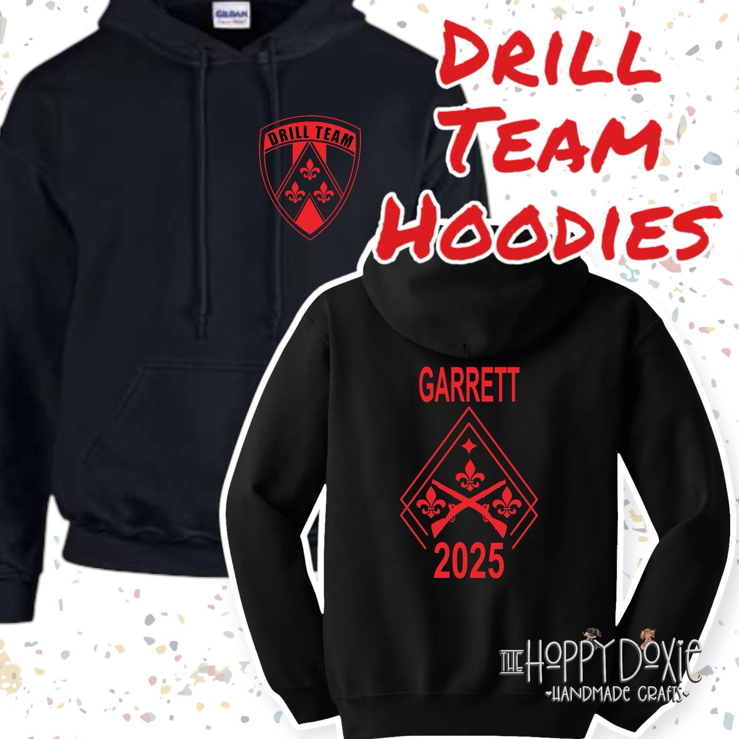 Wiesbaden Drill Team Hooded Sweatshirt