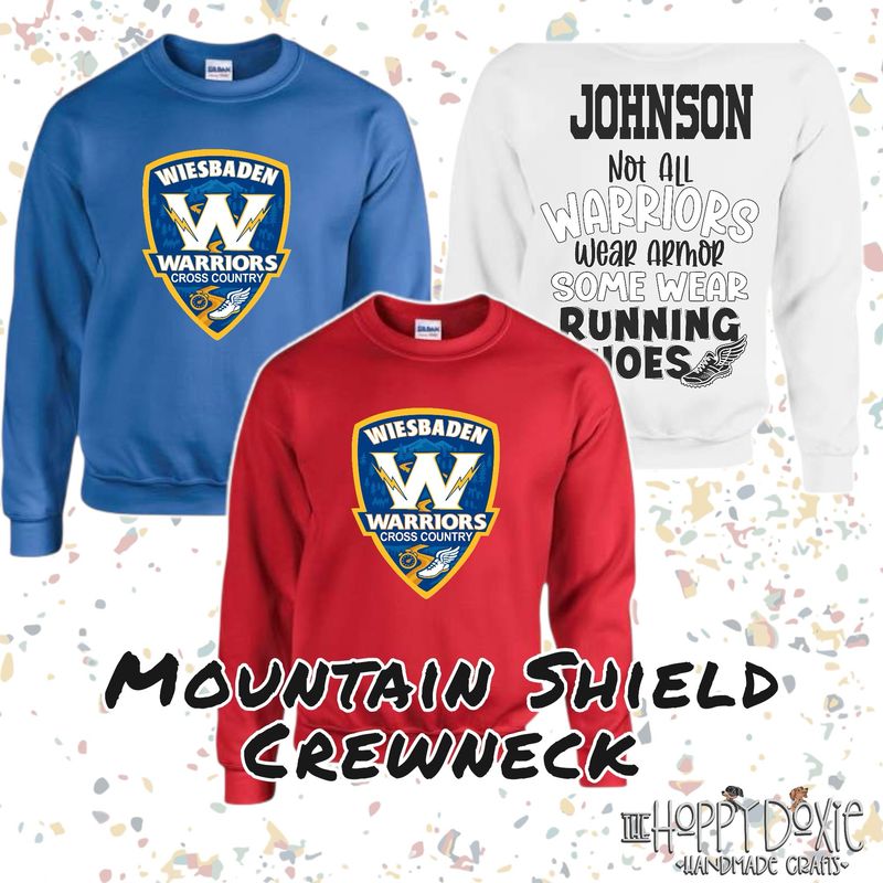 Mountain Shield Logo Crewneck Sweatshirt - XC
