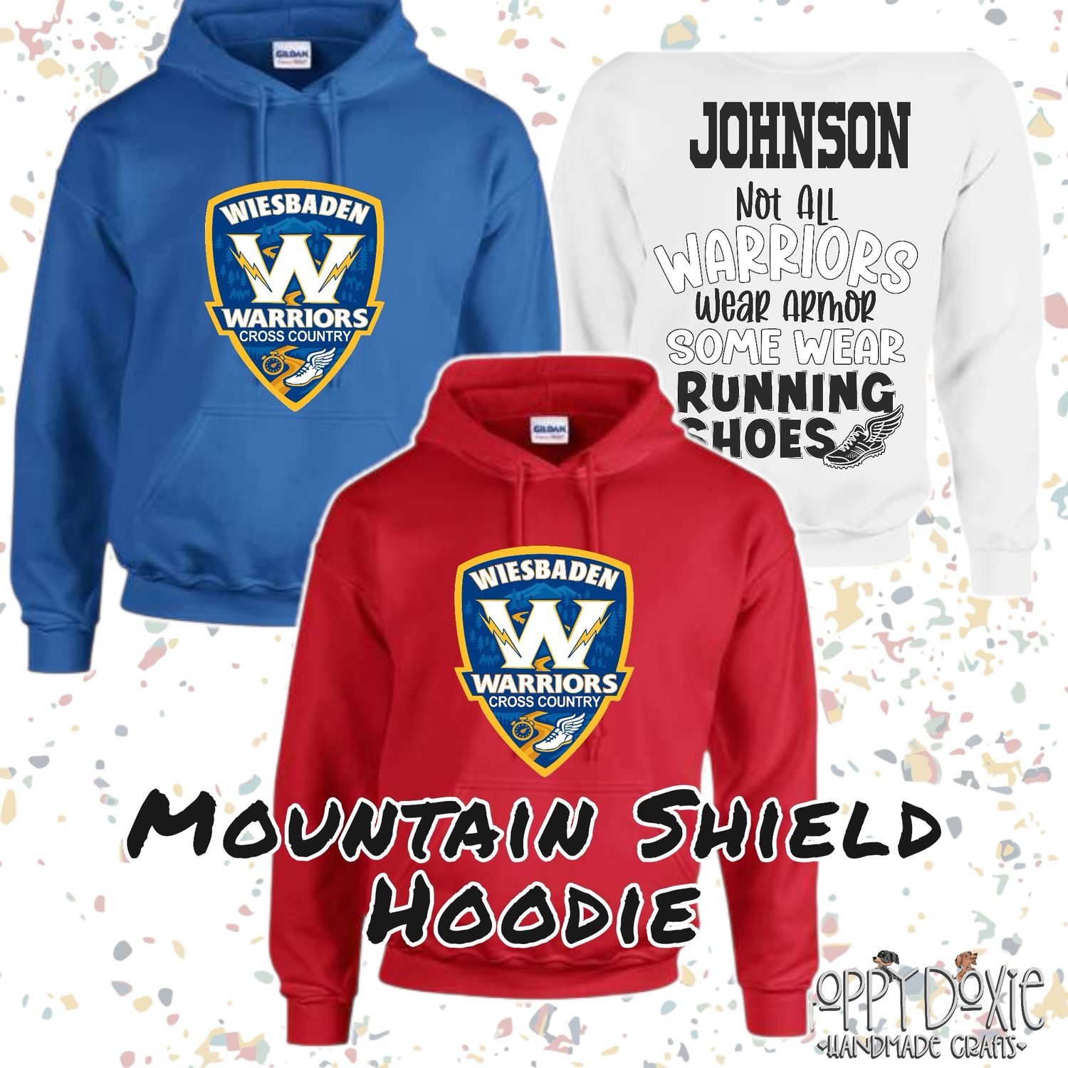 Mountain Shield Logo Hooded Sweatshirt - XC