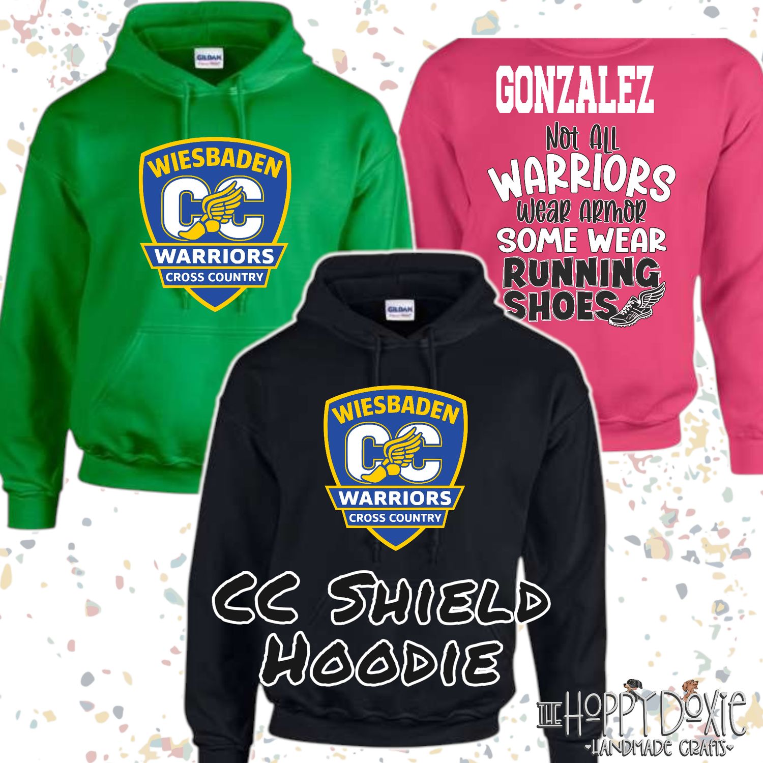 CC Shield Logo Hooded Sweatshirt - XC