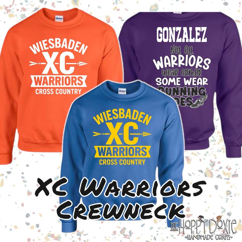XC Warriors Logo Crewneck Sweatshirt - XC
