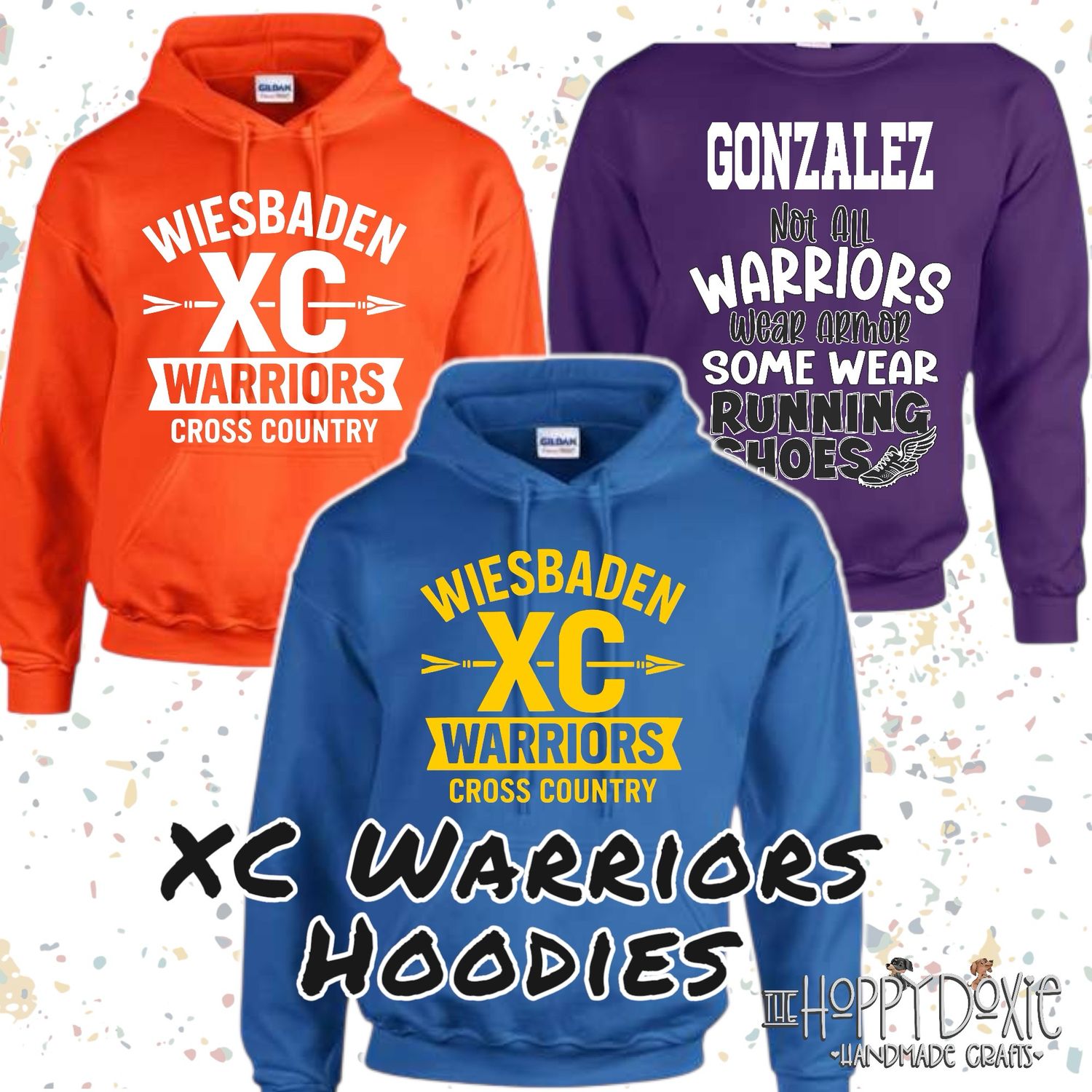 XC Warriors Logo Hooded Sweatshirt - XC