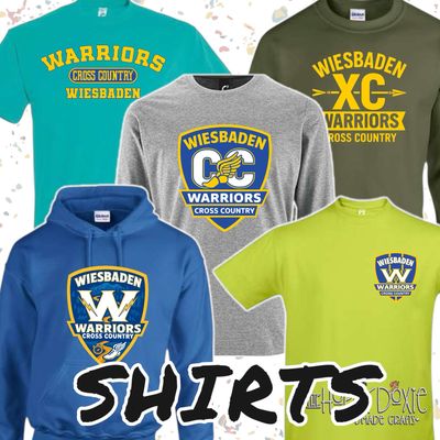 WHC Cross Country Shirts