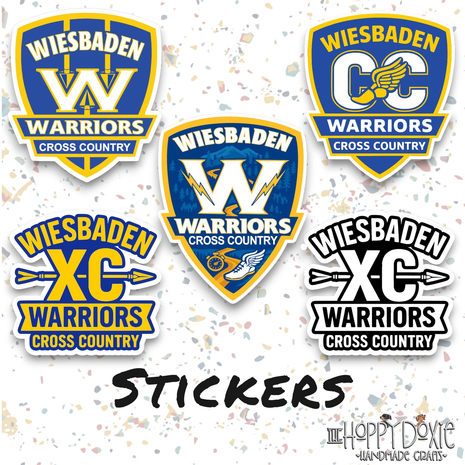 WHS XC: Waterproof Stickers