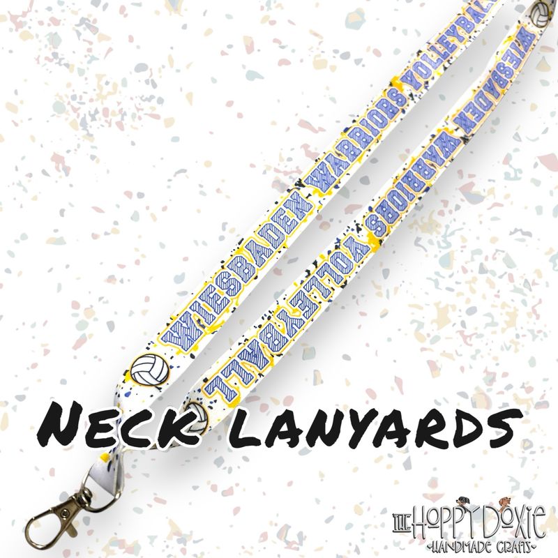 WHS Volleyball Spiritwear: Neck Lanyard
