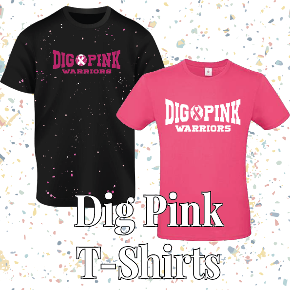 WHS Volleyball Spirit Wear: Dig Pink Tshirt