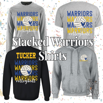 Stacked Warriors Shirts