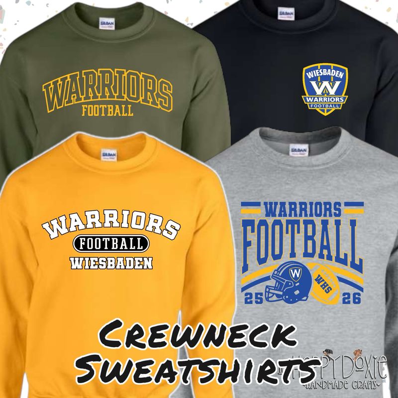 WHS Football Spirit Wear: Crewneck Sweatshirt