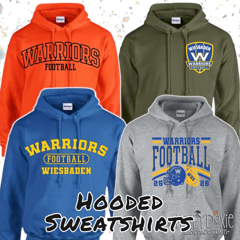 WHS Football Spirit Wear: Hooded Sweatshirt