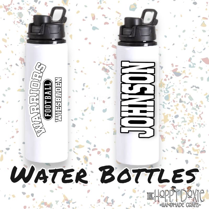 WHS Football Spirit Wear: Water Bottles