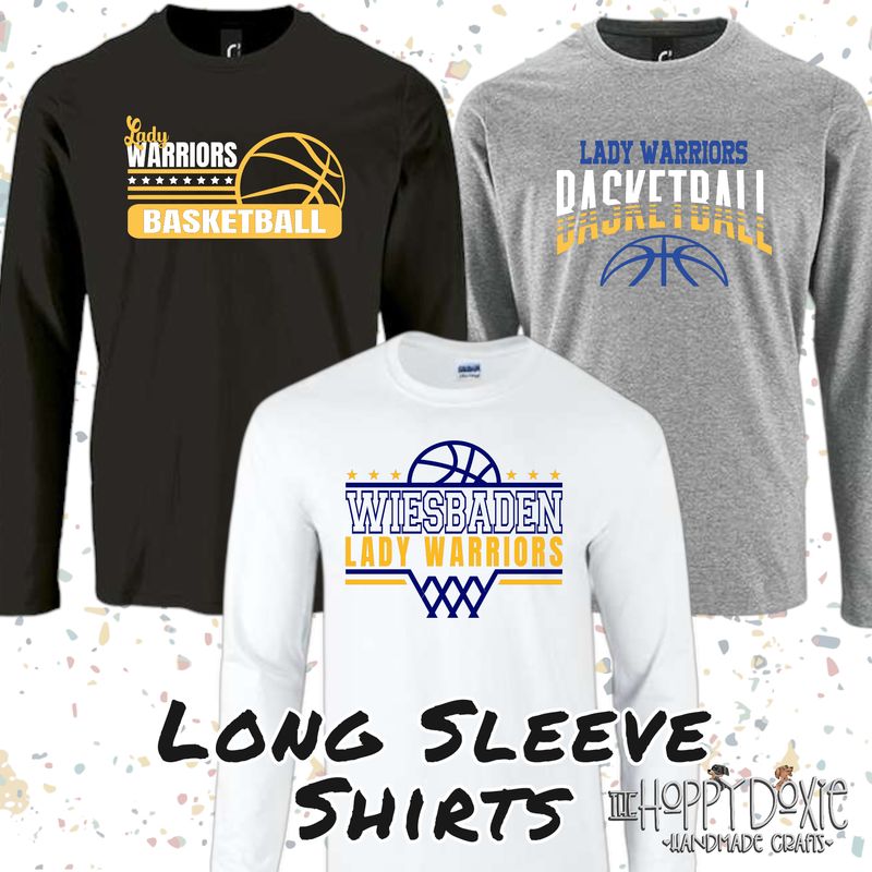 WHS Women's Basketball Spirit Wear: Long Sleeve Shirt
