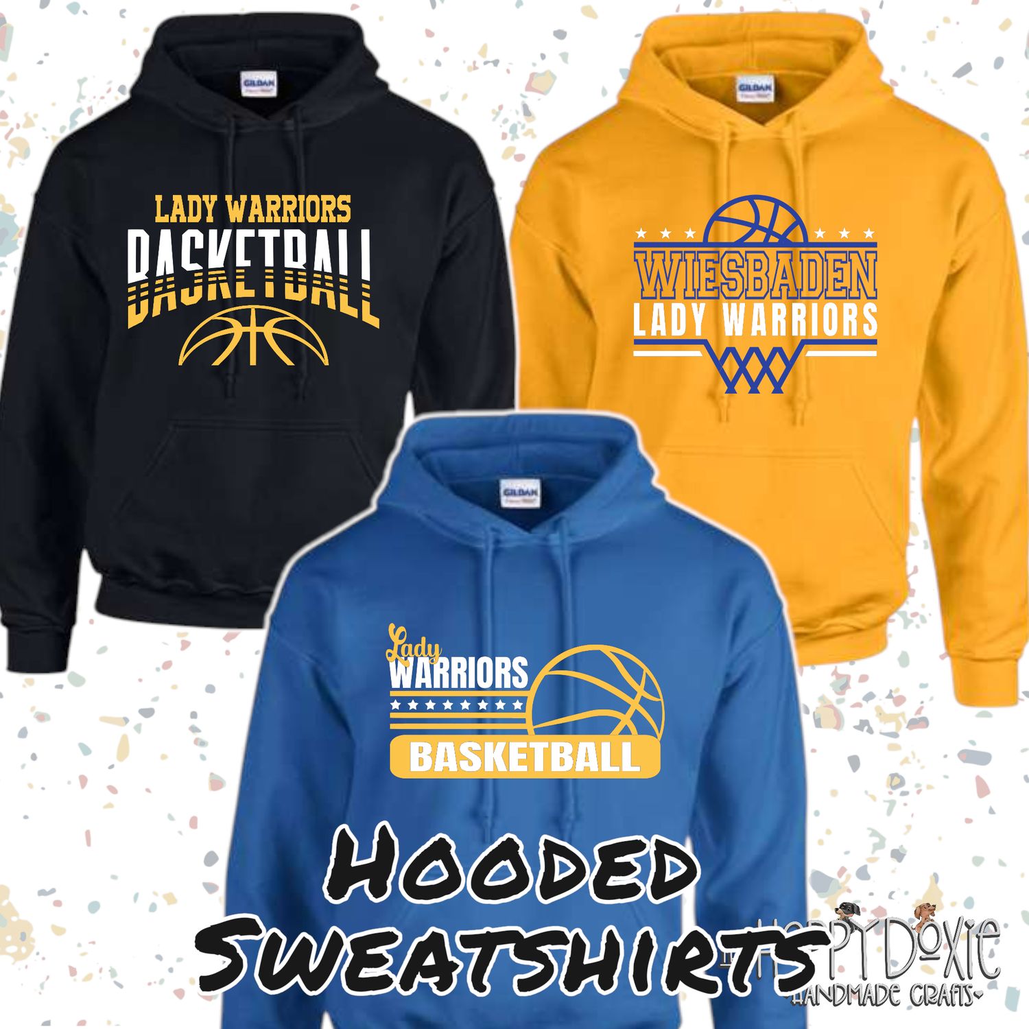 WHS Women's Basketball Spirit Wear: Hooded Sweatshirt
