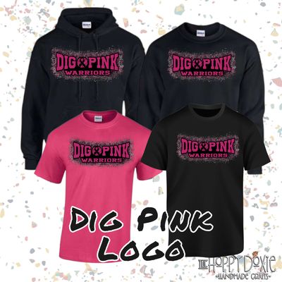 Dig Pink Logo Shirts