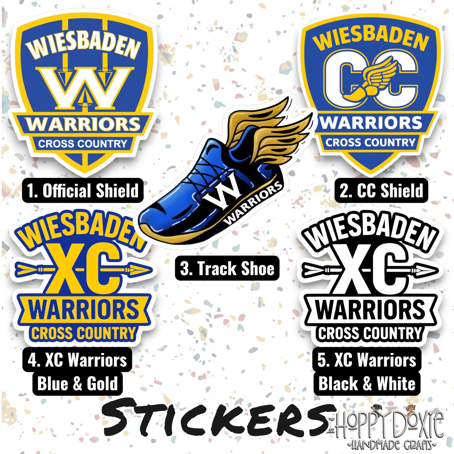 WHS XC: Waterproof Stickers