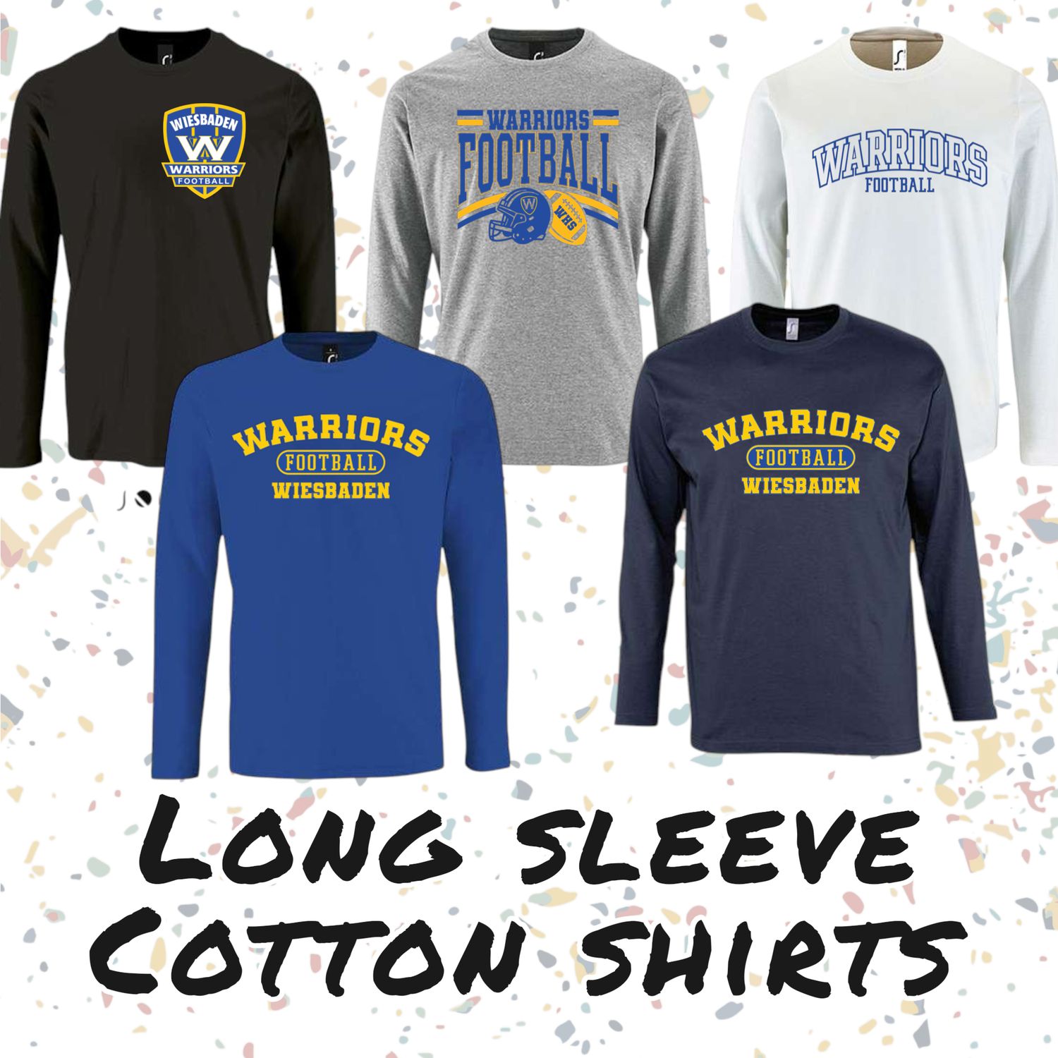 WHS Football Spirit Wear: Long Sleeve Shirt