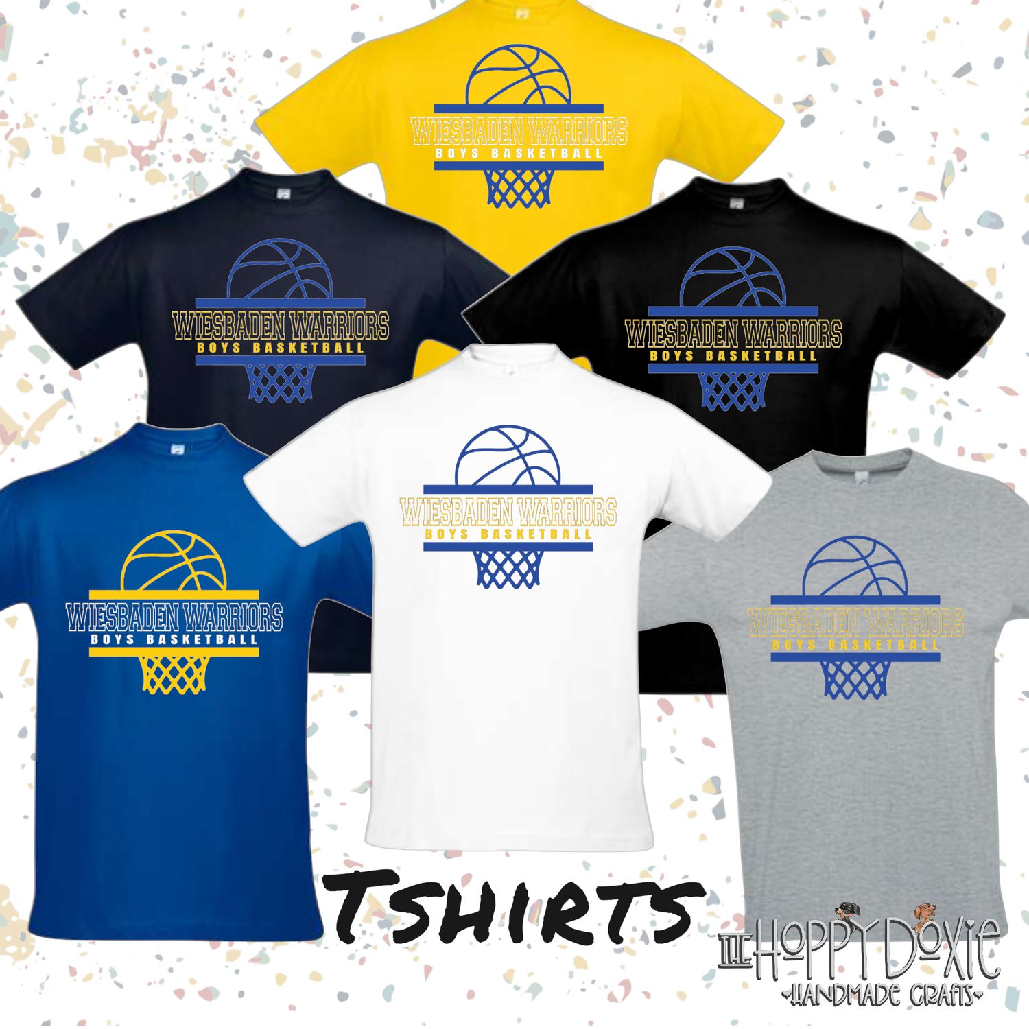 WHS Men's Ball &amp; Hoop Design TSHIRT