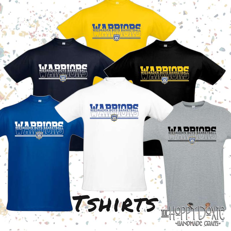 WHS Men's Split Warriors Design TSHIRT