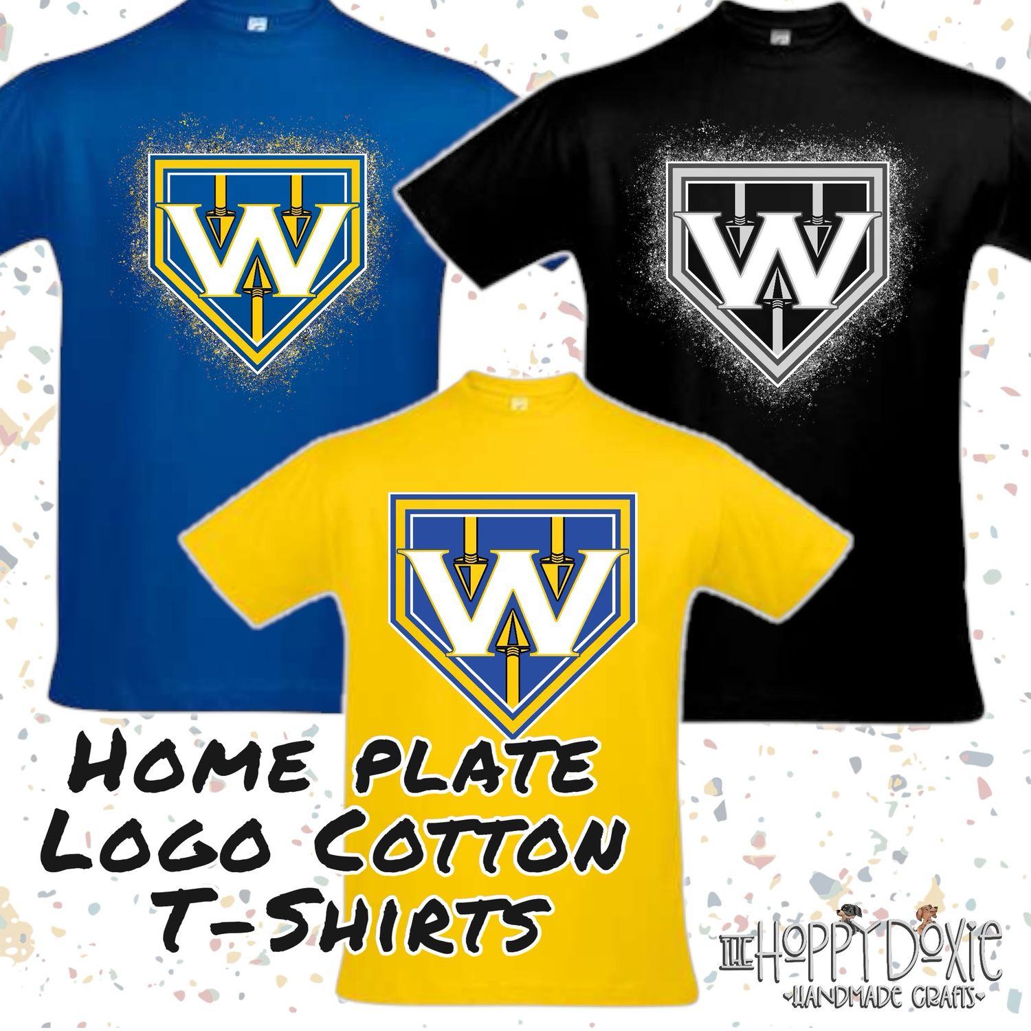 WHS Baseball: Home Plate Logo Cotton T-Shirt