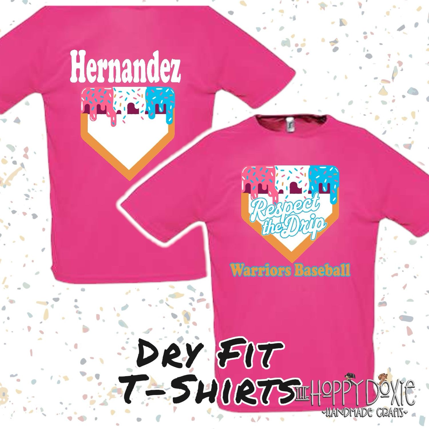 WHS Baseball - Ice Cream Dry Fit T-Shirt