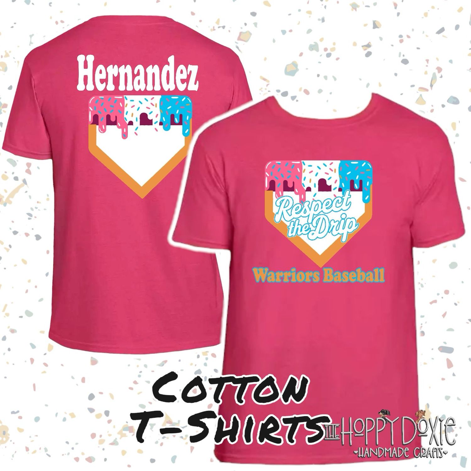 WHS Baseball - Ice Cream Cotton T-Shirt